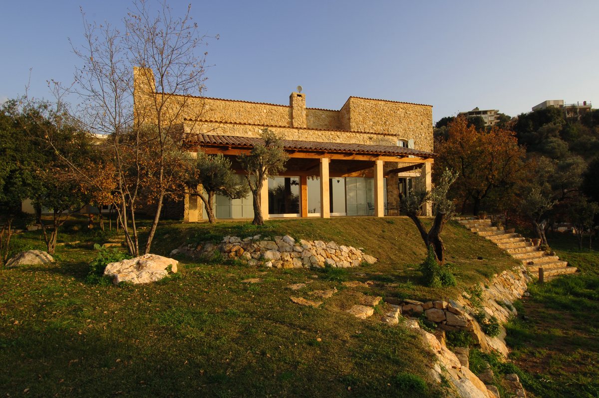 Trad Villa — view